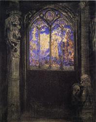 Stained-Glass Window, Odilon Redon